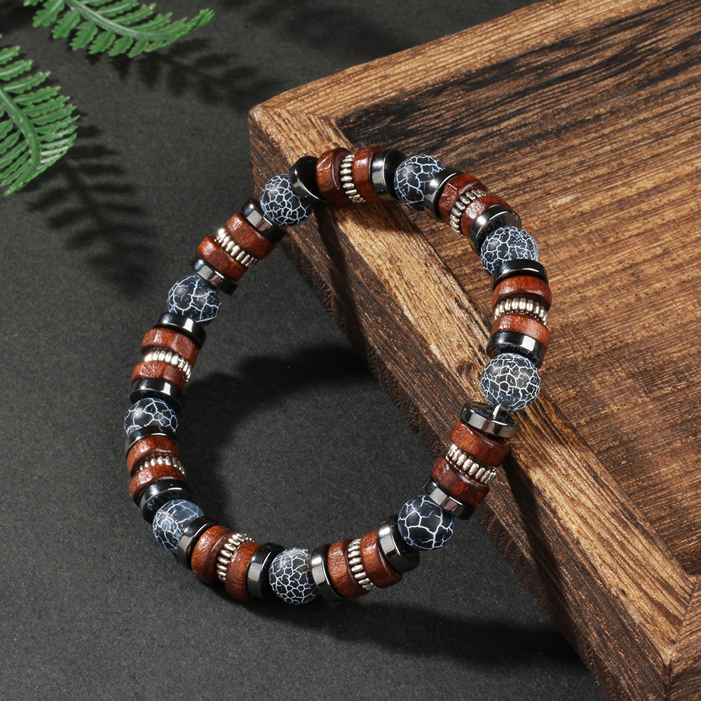Men'S Accessories Jewelry Sale - Hot Sale Men natural stone wood
