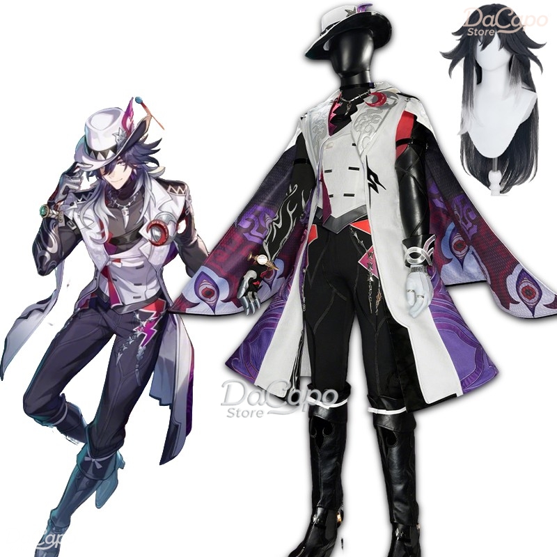 Men'S Suit Accessories - Hsr Honkai Star Rail Ashveil Cosplay