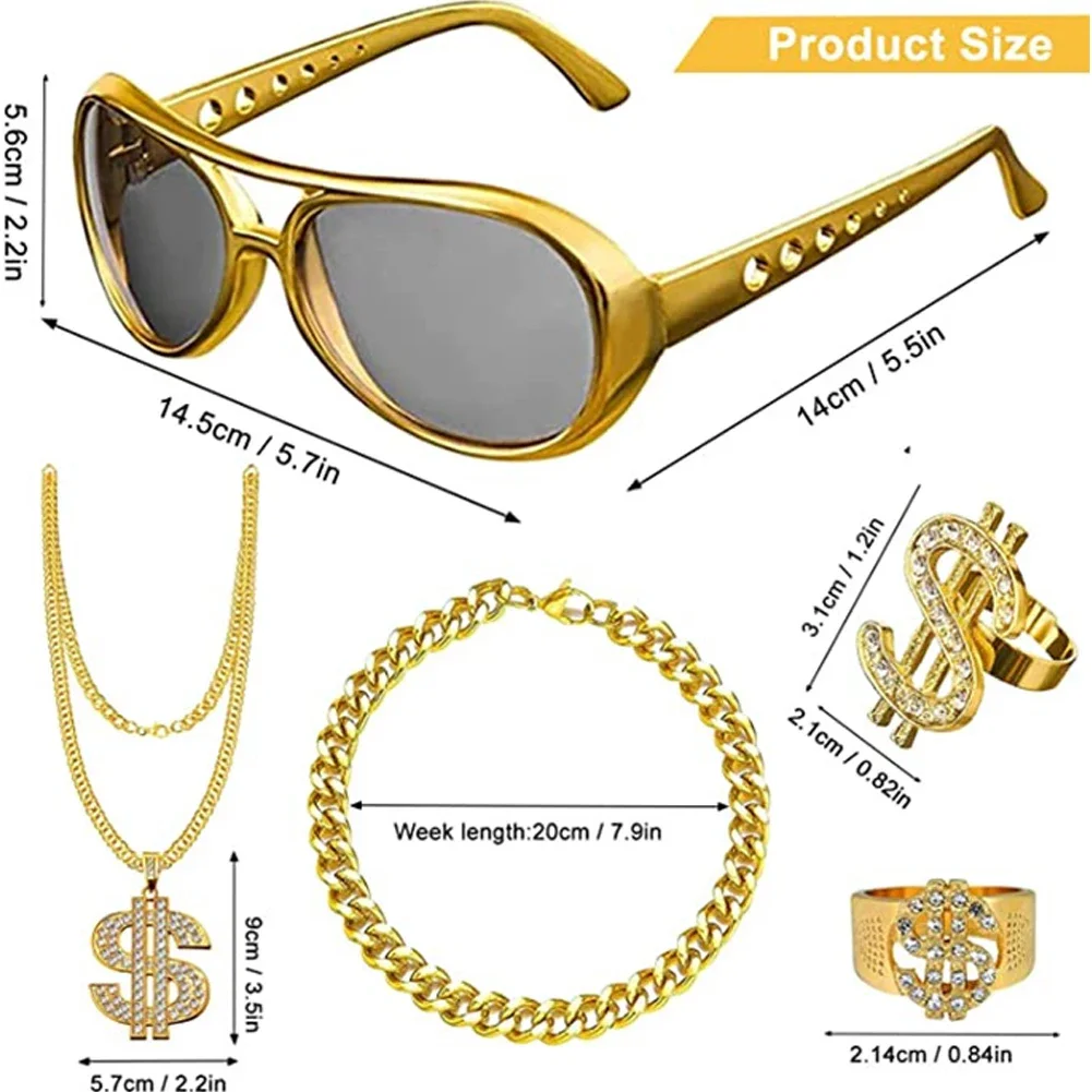 80s 90s Costume Outfit Set Men - Men'S Accessories In The 90S recension och pris