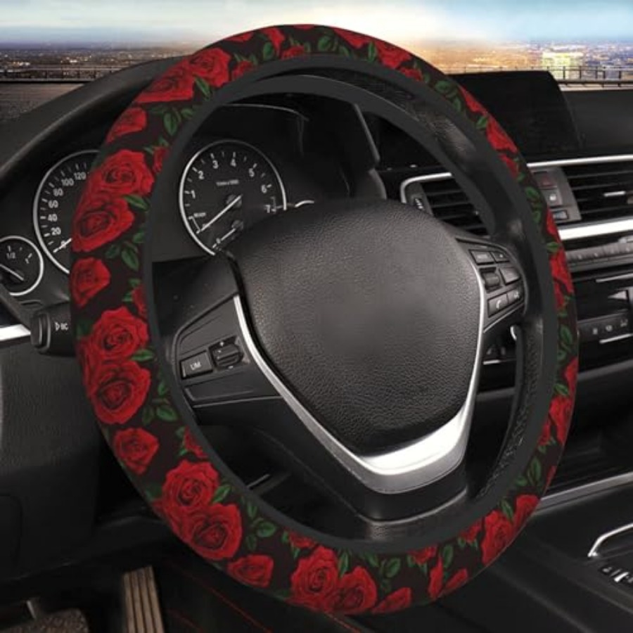 Red Rose Flower Aesthetic Stee - Men Accessories Aesthetic recension och pris