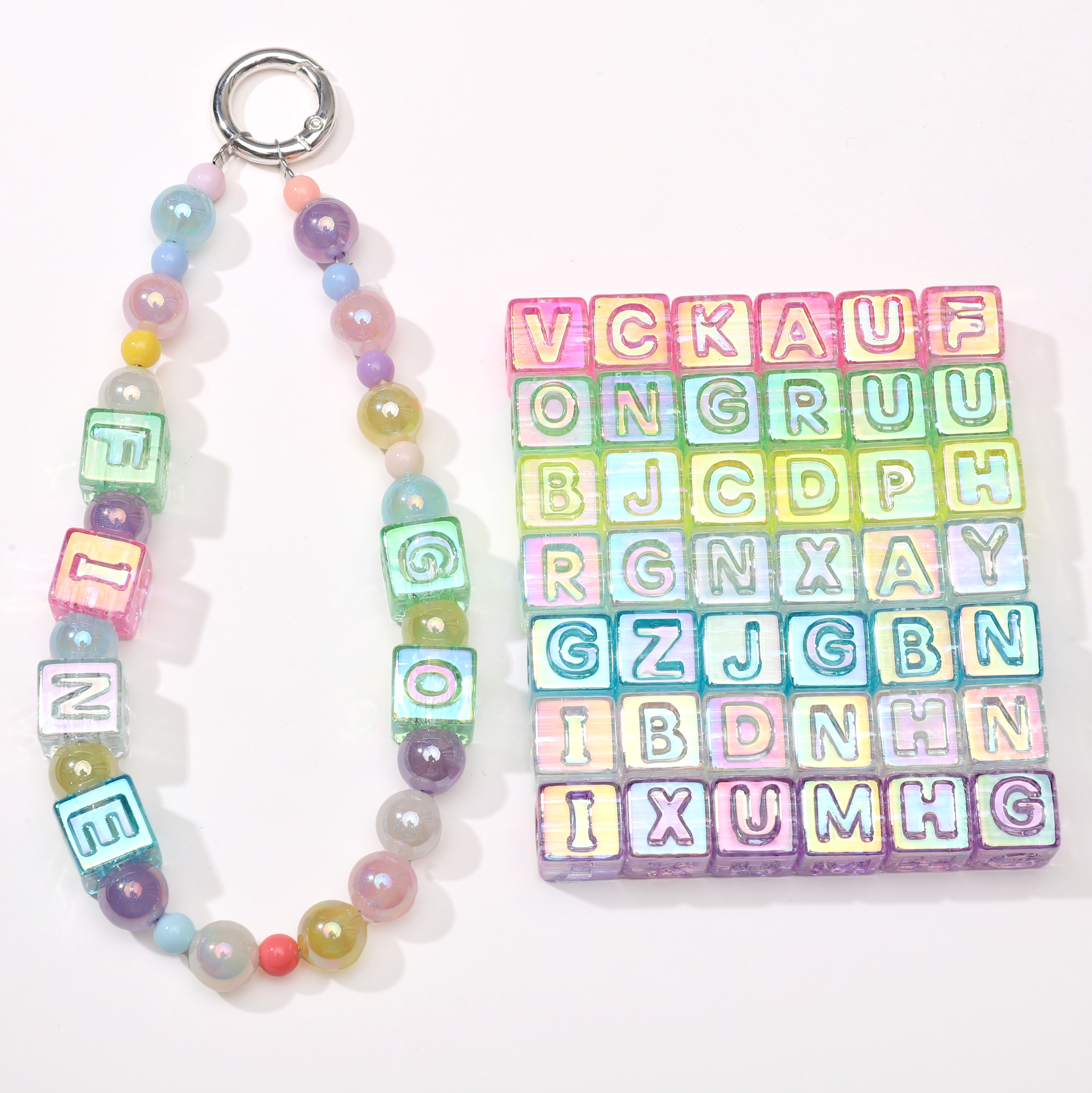 10Pcs beading Colorful Clear L - Men Accessories Earrings recension och pris