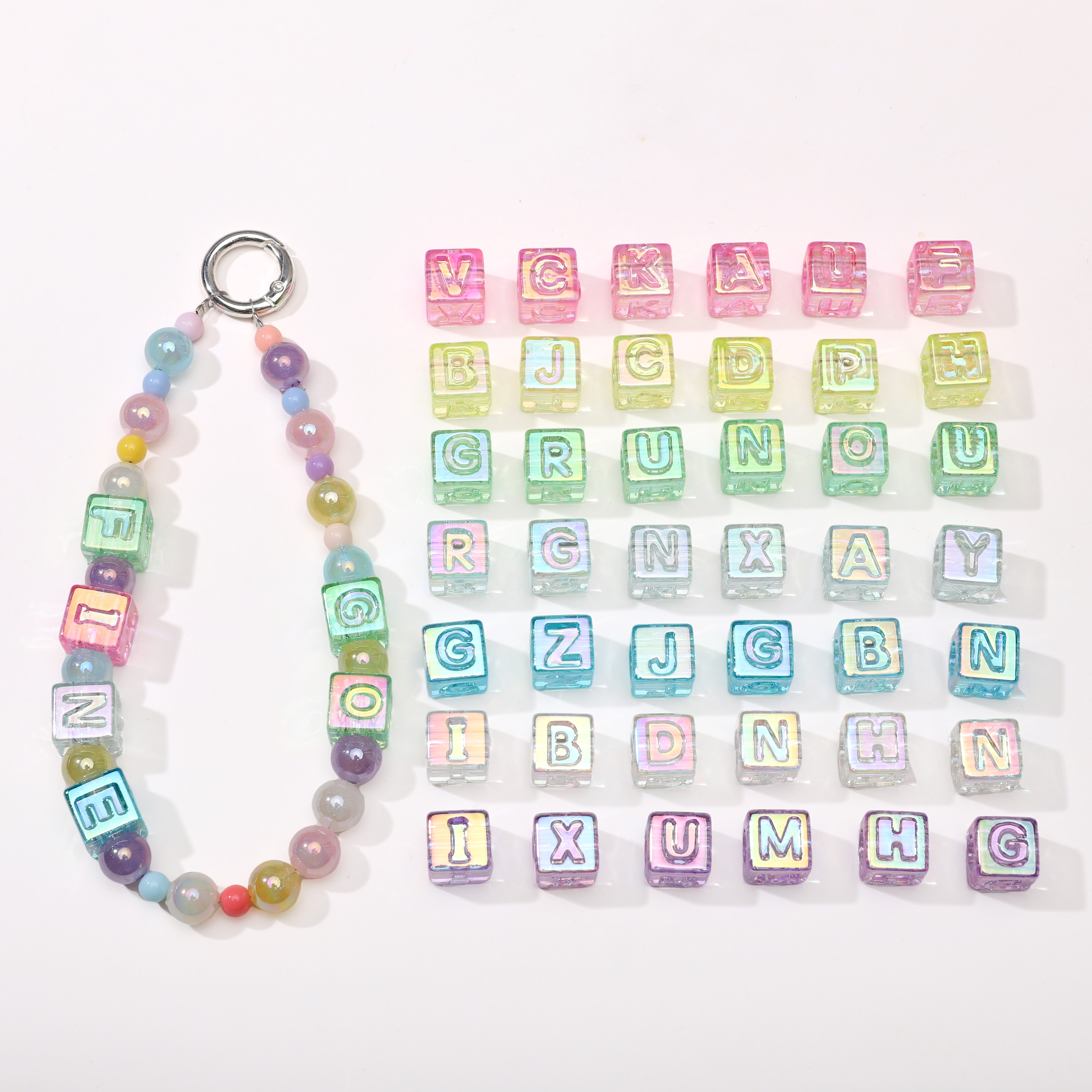 10Pcs beading Colorful Clear L - Men Accessories Earrings recension och pris