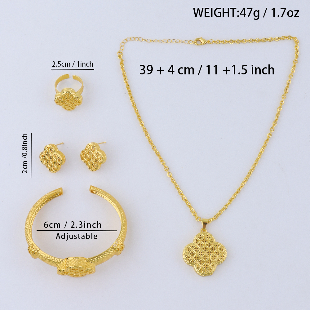 Dubai Gold Plated Earrings Nec - Men'S Accessories Dubai recension och pris