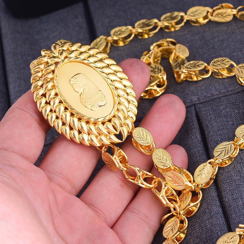 Dubai 24K Gold Color Jewelry S - Men'S Accessories Dubai recension och pris