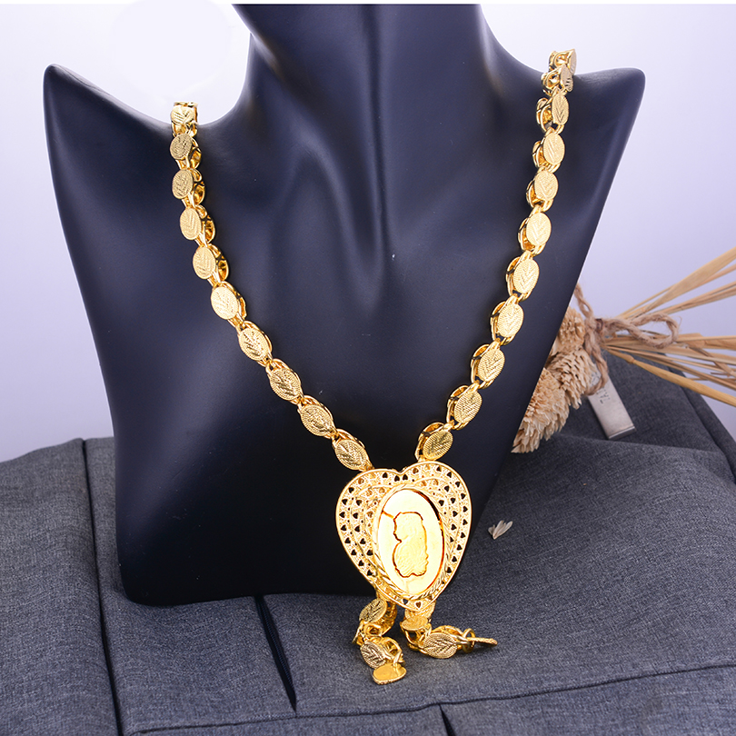 Dubai 24K Gold Color Jewelry S - Men'S Accessories Dubai recension och pris
