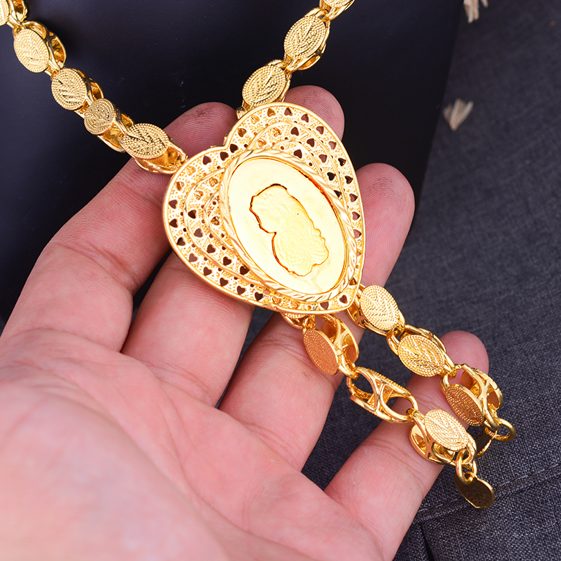 Dubai 24K Gold Color Jewelry S - Men'S Accessories Dubai recension och pris
