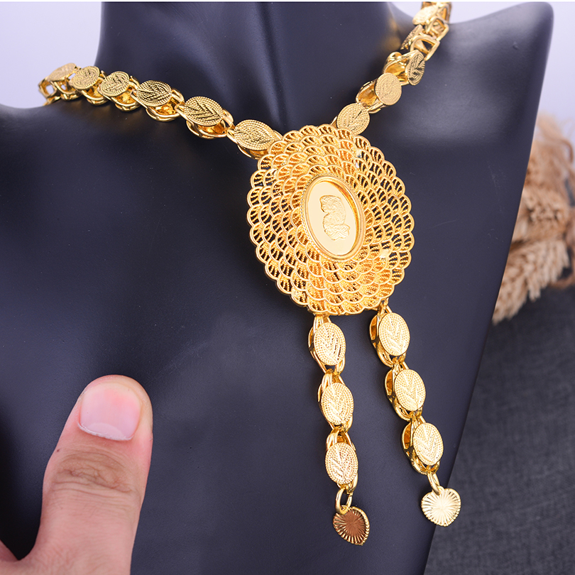 Dubai 24K Gold Color Jewelry S - Men'S Accessories Dubai recension och pris