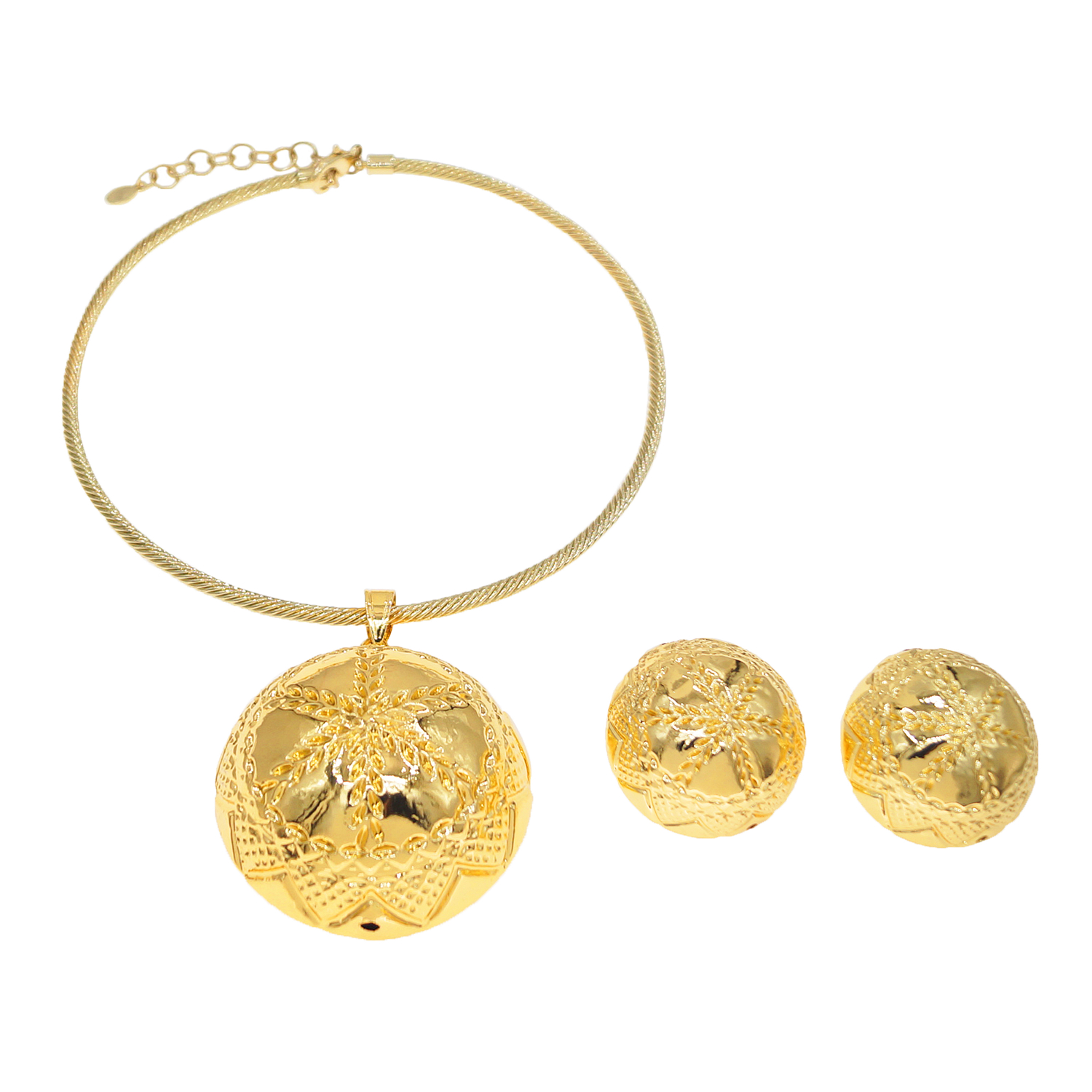A two-piece set of hollow copp - Men'S Accessories Dubai recension och pris