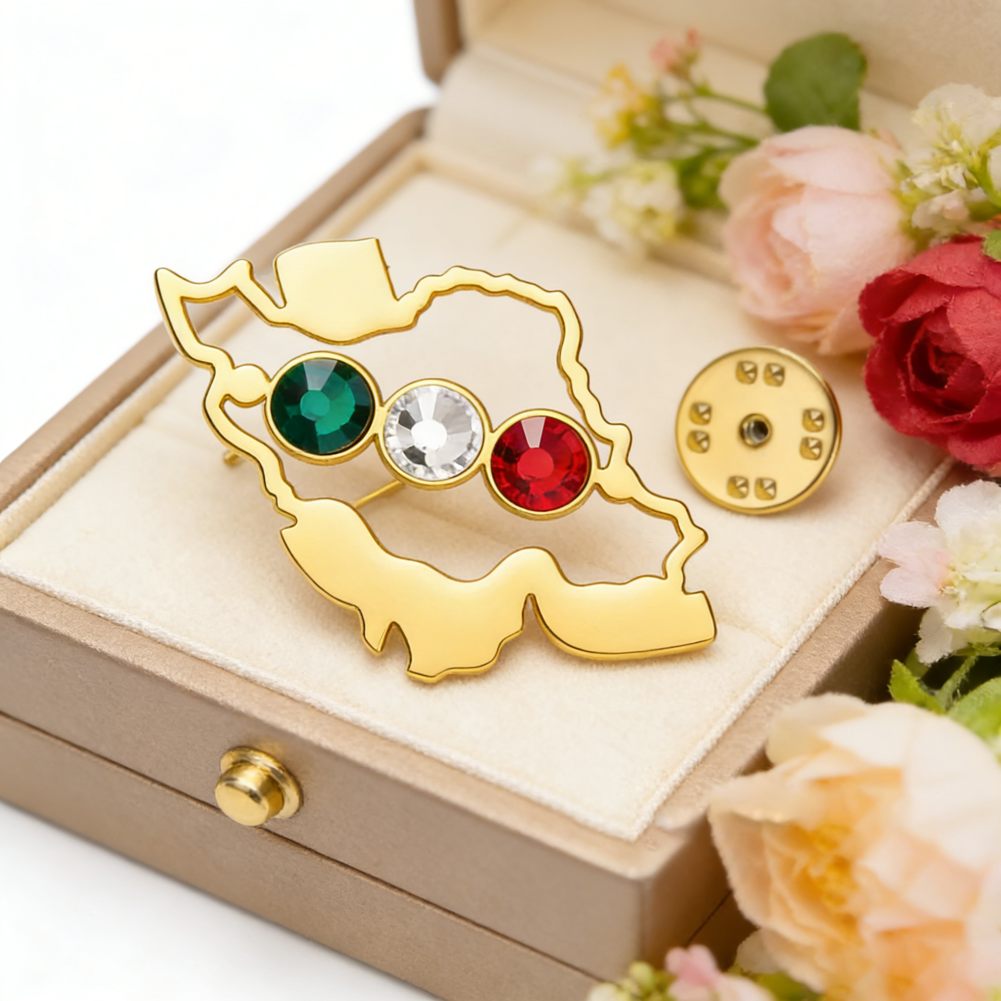 Lucktune Iran Persian Brooch S - Men'S Accessories Jewelry Sale recension och pris