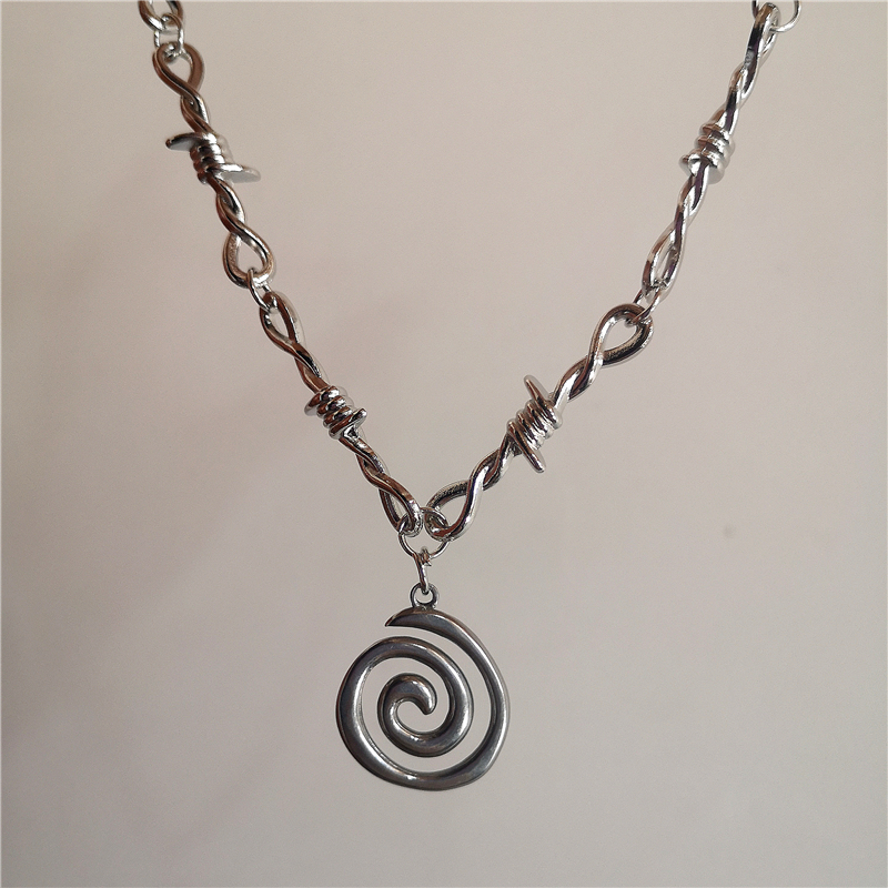 Punk Spiral Vortex Pendant Tho - Men'S Accessories In The 90S recension och pris