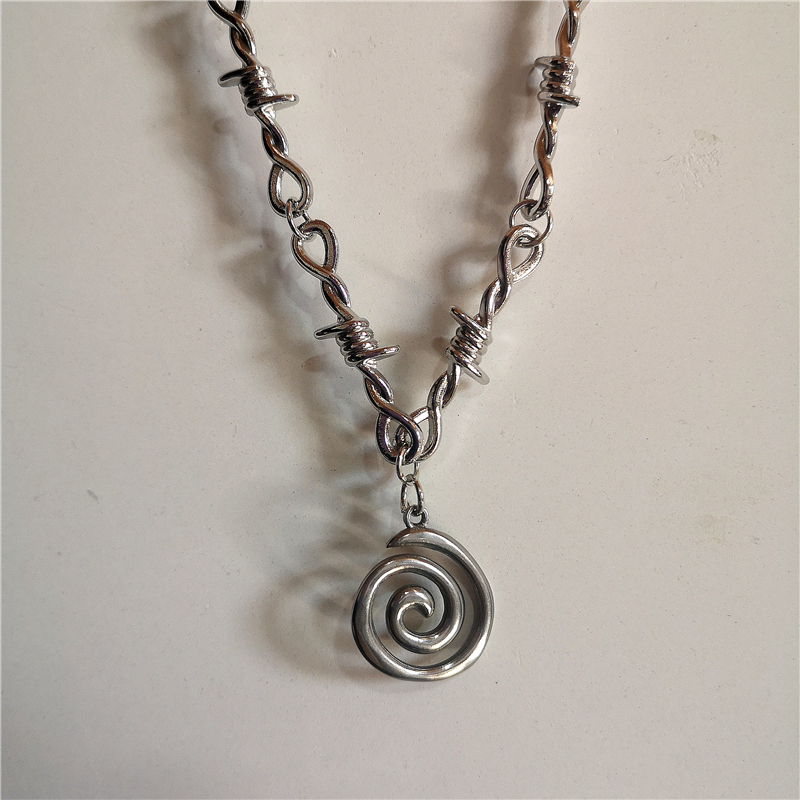 Punk Spiral Vortex Pendant Tho - Men'S Accessories In The 90S recension och pris