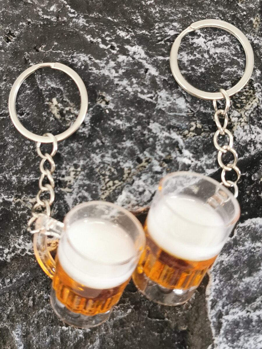 2PCS New Simulation Beer Mug K - Men Accessories Bag recension och pris