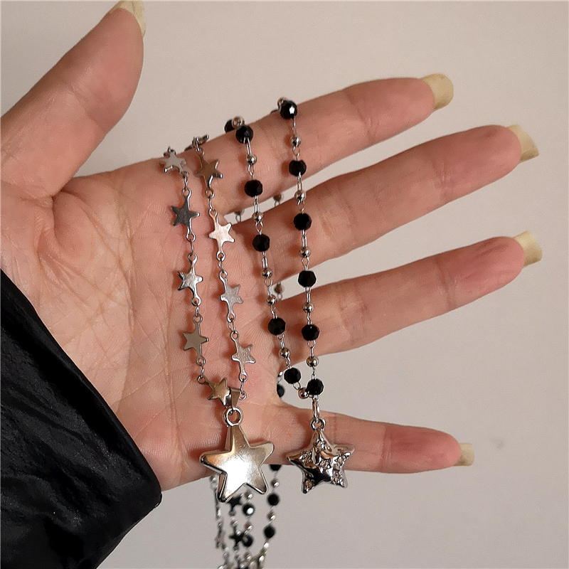 Kpop Cool Punk Vintage Star Pe - Men'S Accessories In The 90S recension och pris