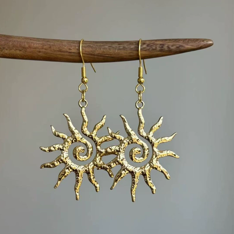 Fashion Punk Rock Vintage Gold - Men Accessories Aesthetic recension och pris