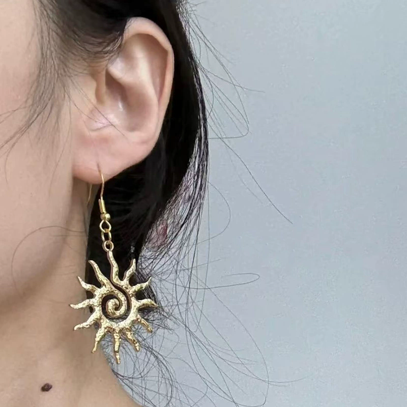 Fashion Punk Rock Vintage Gold - Men Accessories Aesthetic recension och pris