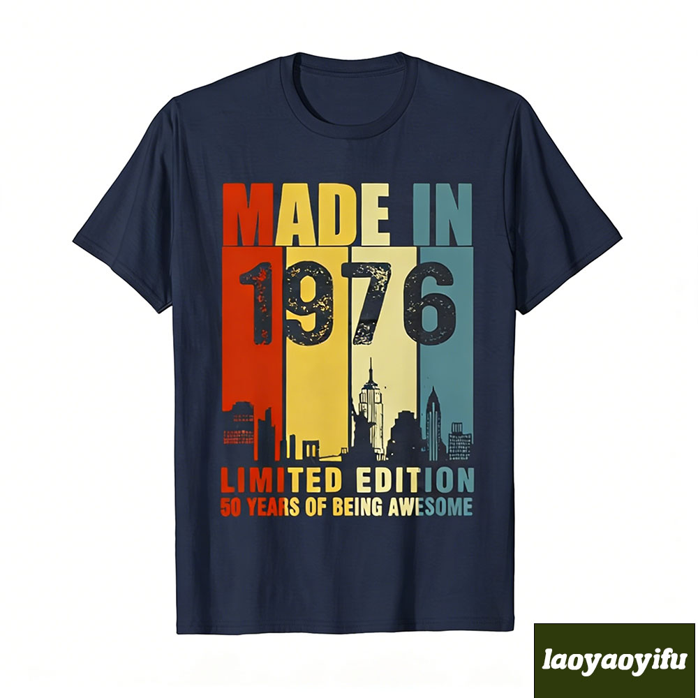 Vintage 1976 Made in 1976 50th - Men Accessories Aesthetic recension och pris