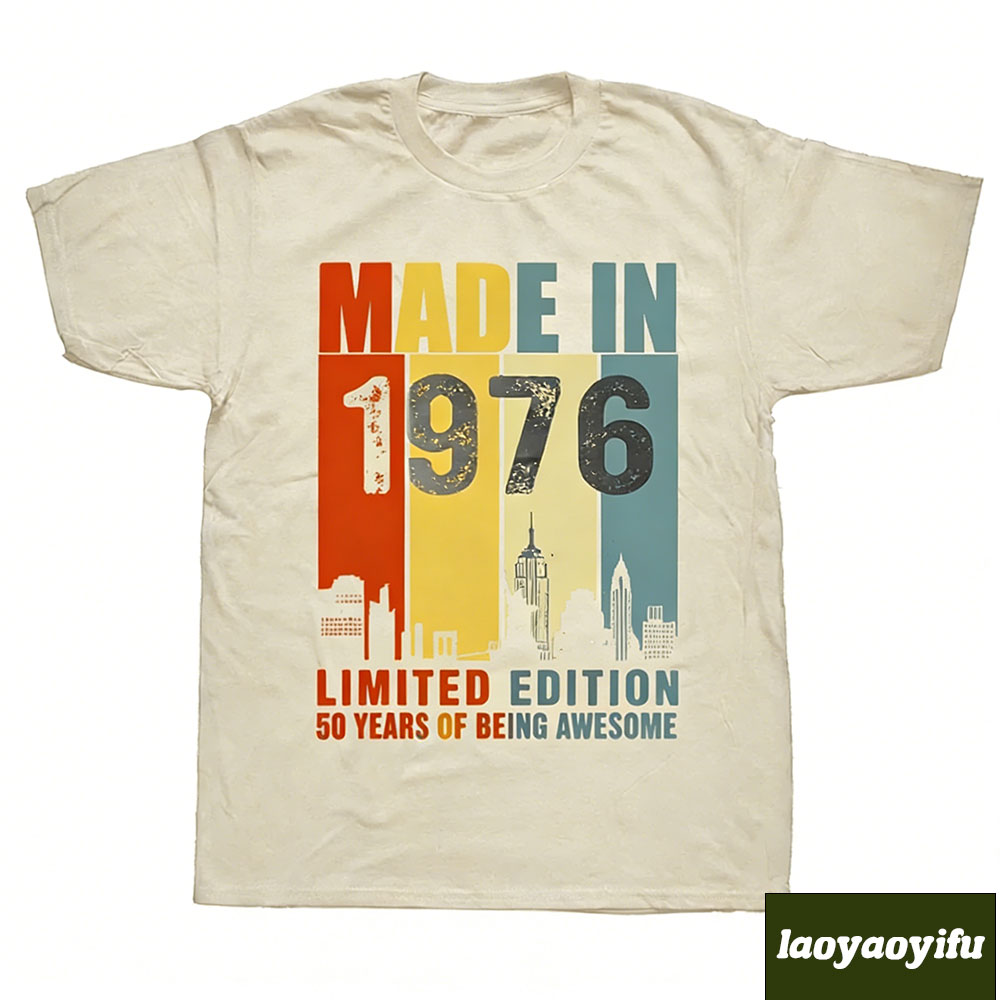 Vintage 1976 Made in 1976 50th - Men Accessories Aesthetic recension och pris