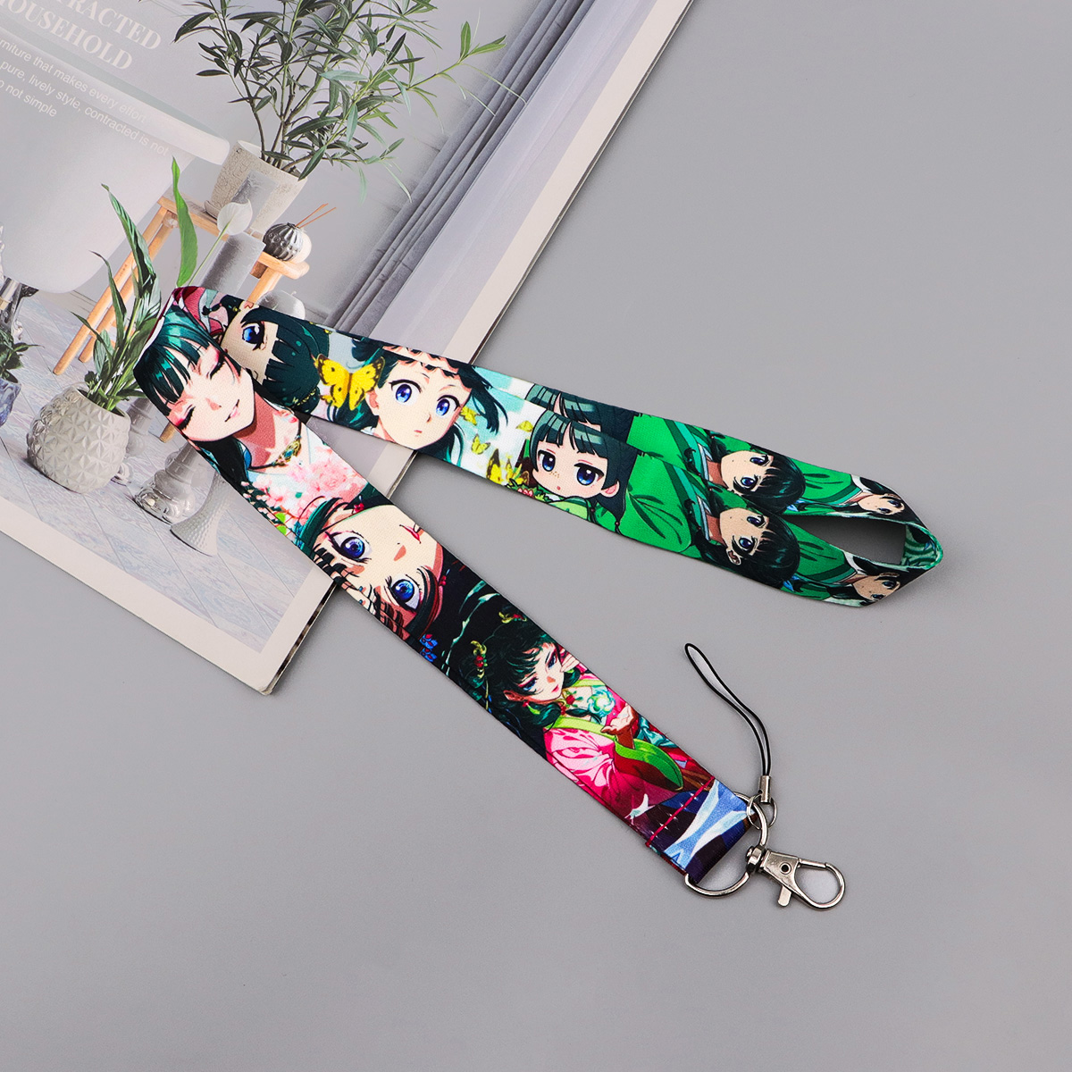 Cute Anime Girl Lanyard Neck S - Men Accessories Bag recension och pris