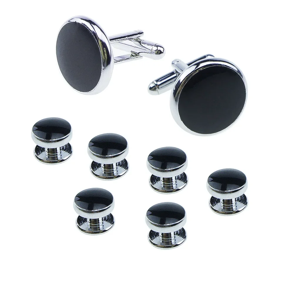 8PCS Elegant Copper Shell Cuff - Men'S Suit Accessories recension och pris