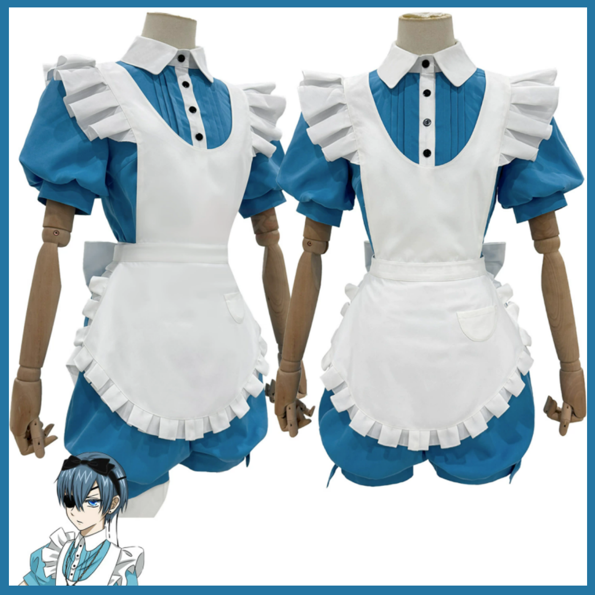 Anime Ciel Phantomhive Smile C - Men'S Suit Accessories recension och pris