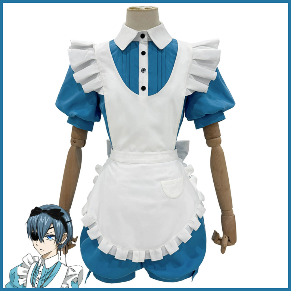 Anime Ciel Phantomhive Smile C - Men'S Suit Accessories recension och pris