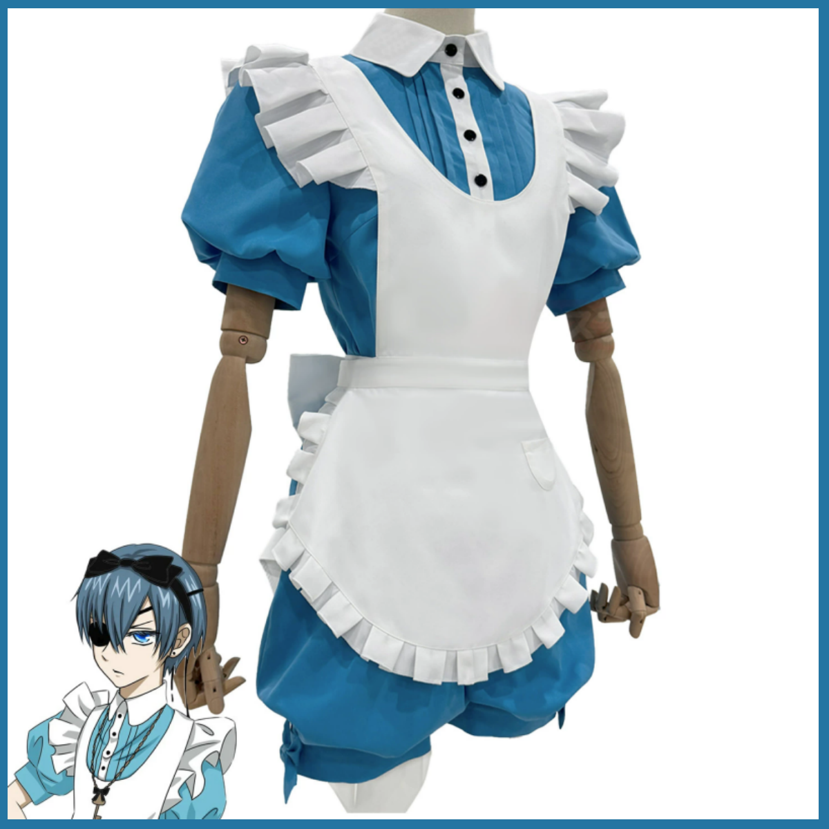 Anime Ciel Phantomhive Smile C - Men'S Suit Accessories recension och pris
