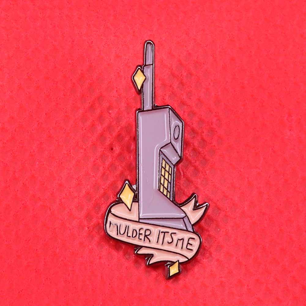 Mulder it's me enamel pin vint - Men'S Accessories In The 90S recension och pris