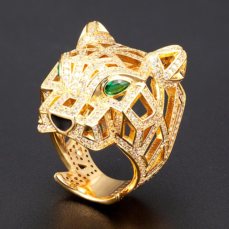 Zlxgirl jewelry Gold leopard s - Men'S Accessories Dubai recension och pris