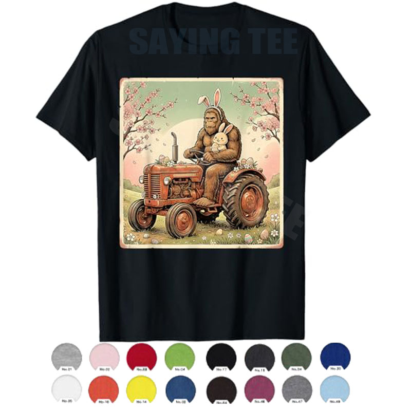 Easter Bigfoot Bunny Tractor F - Men Accessories Aesthetic recension och pris