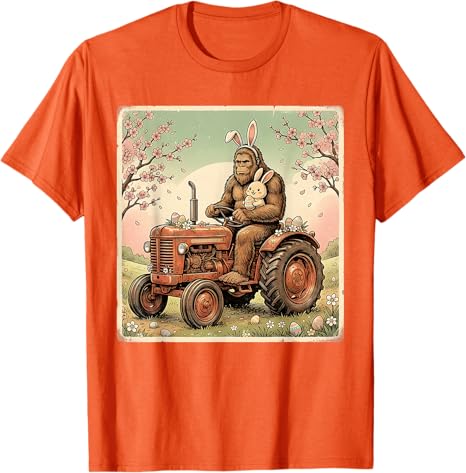 Easter Bigfoot Bunny Tractor F - Men Accessories Aesthetic recension och pris