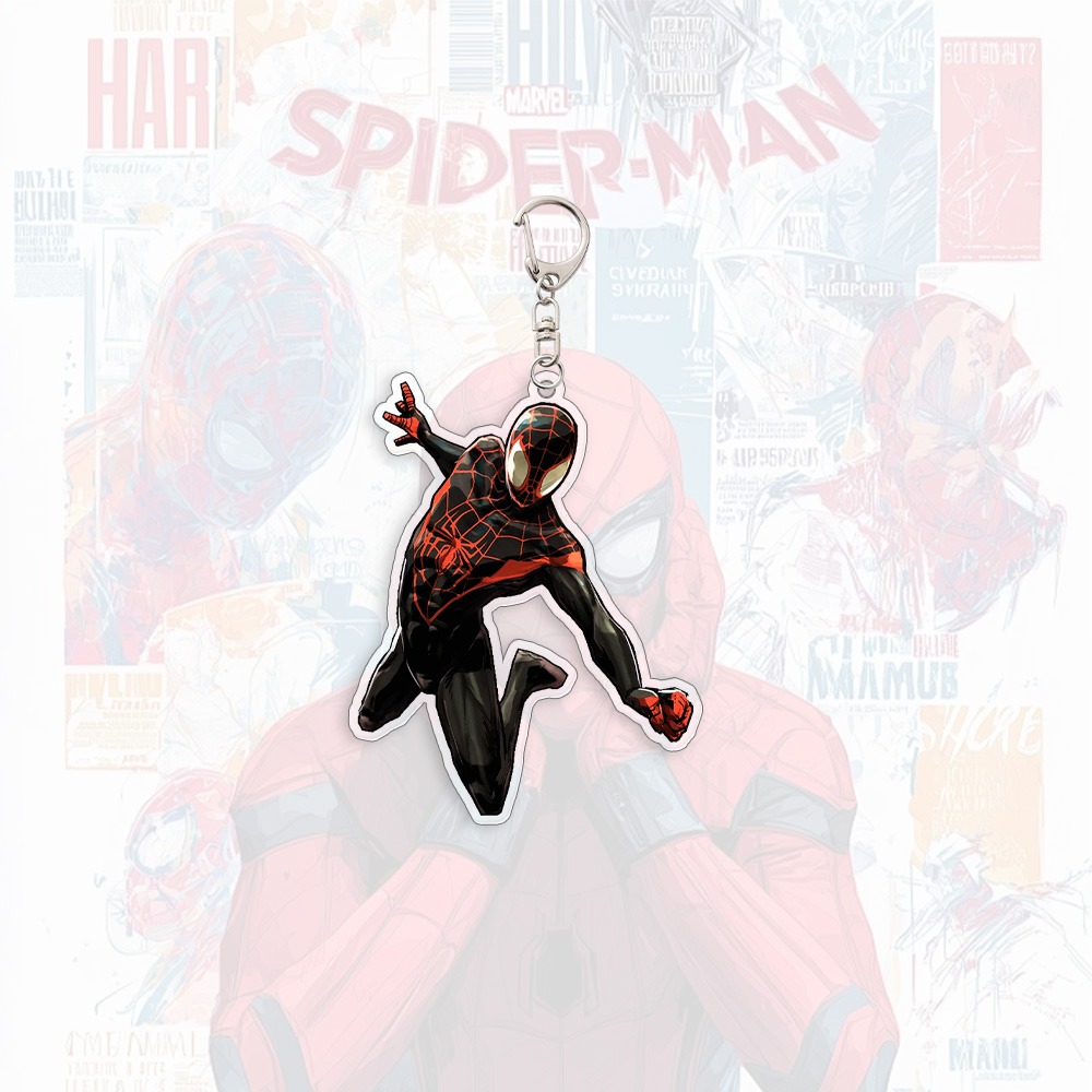 Spider Man Acrylic Keychain An - Men Accessories Bag recension och pris